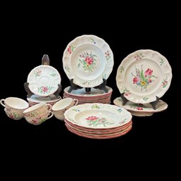 Keller & Guerin Luneville Demi Porcelain Made In France