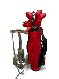 Castle Bay Golf Set - Clubs, Bag And Push Caddy - Ladies Left Handed