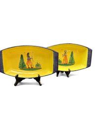 Quimper Soleil 2 Casserole Dishes France