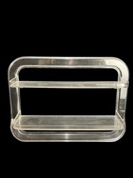 Lucite Clear Floating Shelf