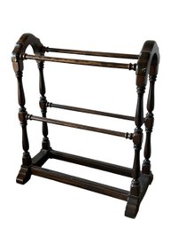 Wooden Blanket Stand, Vintage (G)