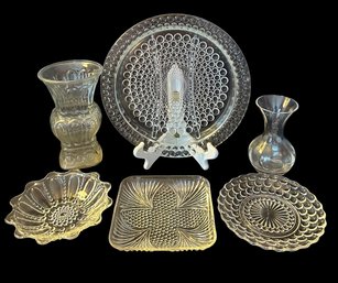 Dotted Glass & Crystal Set ( DR)