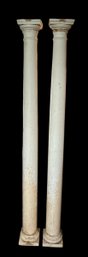 (2) Vintage Pillars