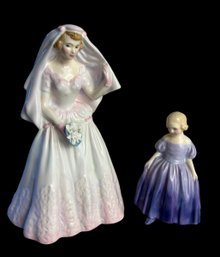 The Bride & Marie Royal Doulton Figures