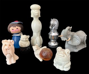 8 Avon Vintage Bottles (gbr2)