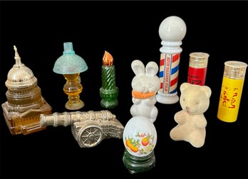 10 Avon Vintage Bottles (gbr2)