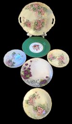 Floral Dish Set With Hangers