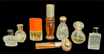 9 Mini Vintage Designer Perfume Bottles (gbm2)