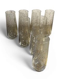 Gold Dotted Stemless Flutes (G)
