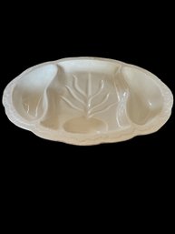 Large White Ceramic Serving Platter