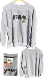 Medium Gray Boston Bruins NHL Sweatshirt
