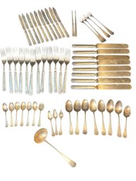 Large Rogers & Son Silverware Set 55pc