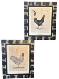 Isabelle De Borehgrave Chicken Framed Art Prints
