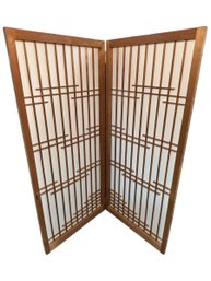 Japanese Two Panel Shoji Screen B