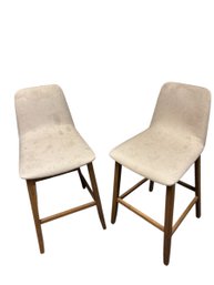 Upholstered Barstools 2pc