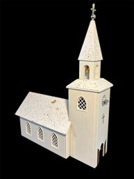 Julkyura Swedish Miniature Church Mechanical Music Decoration