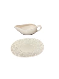 White Porcelain Gravy Boat.
