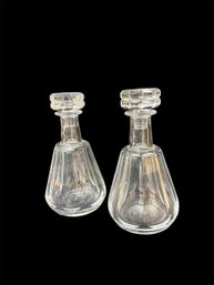 Baccarat Decanter Pair