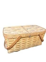 Wicker Woven Picnic Basket