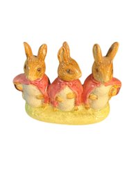Beatrix Potters Flopsy Mopsy And Cottontail Figurine