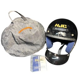 Harley Davidson Helmet Bag With HJC FG3S Motor Cycle Helmet