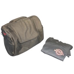 Harley Davidson By SAC Motorcycle Sissy Bar Bag And Boston Harley T-Shirt