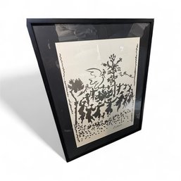Pablo Picasso Lithograph Print 'Vive La Paix'