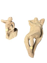 Human Clay Statues By Sidney Robert Lewis