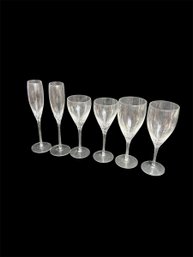 Lenox Glass Champagne And Wine Set