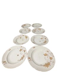Flower China Plates
