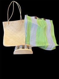 Tote Bags And Foot Massager