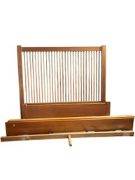 Full Size Wooden Head Board And Assembly Pieces For Bedframe