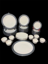 Franciscan Midnight Mist China Set 46pc