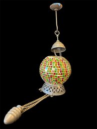 Hand Made Morrocan  Stained Glass Ball