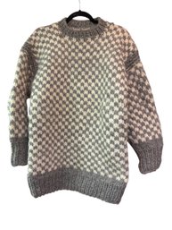 Hand Knit Wool Sweater