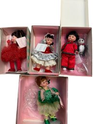 Madame Alexander Collectable Dolls/set Of 4