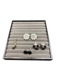 Clip On Earrings Crystal