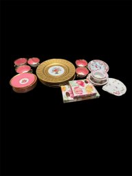 Lets Have A Tea Party!  24 Pieces Includes Carltielsh Porcelain And Cauldon China And Limoges