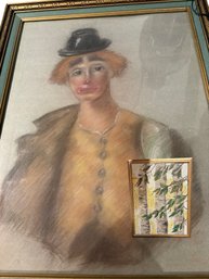 Pastel/Acrylic Art 2 Sided.