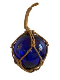 Cobalt Blue Float Hand Blown