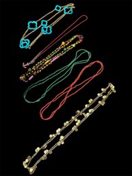 Six Costume Necklaces