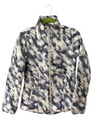 Athleta Brand Black & White Down Filled Jacket XS