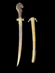 Small Decorative Engraved Saber