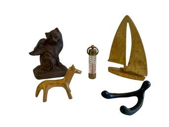 Brass & Cast Iron Decor