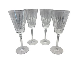 Parliament Pattern Crystal Goblets 4pc (DR)