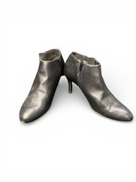 Impo Stretch Ladies Black Heeled Boots Size 7