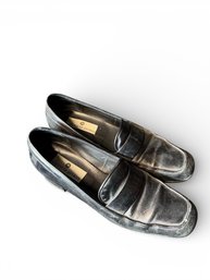 Saks Fifth Avenue Italian Womens Black Dress Shoes Size 7N