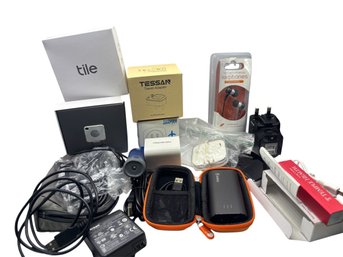 Tile, Portable Chargers, Adapters, And More! (K)