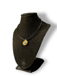 Gold Plated 925 Silver Turkish Eye Necklace