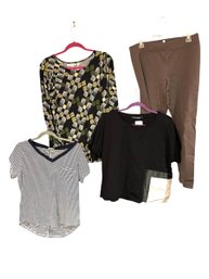Deborah Parker Top S, Splendid Top L, Alembika Top 0, Eileen Fisher Pants  S